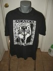 Vintage Alaska Gray Wolf Hanes Heavyweight  Single Stitch Shirt Xl 