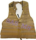 Usmc Molle Ii Marpat Flc Fighting Load Carrier Vest Coyote Brown Zippered Nip