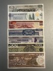 Mexico Peso Banknote Series Unc a 5 10 20 50 100 500 1000 pesos Set  7 