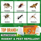 Natural Rodent Repellent Peppermint Sachets 24 Pack Mouse Mice Pest - Us