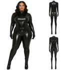 Us Women Romper Stretchy Full Body Sleepwear Jumpsuit Leotard Unitard Nightclub