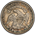 1835-p Pcgs Vf35 Capped Bust Dime   Rainbow Rim Toning   40th Anniversary Label