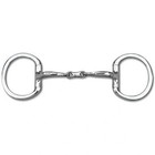 Myler 5    Eggbutt Snaffle Bit - Mb 10 French Link Mouthpiece - Stainless Steel -
