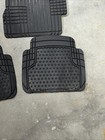Universal Fit -trim-to-fit Black Rubber Floor Liner Mats 4-piece Weathertech Usa