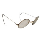 Antique Vintage Round Spectacles Eye Glasses Gold Filled Wire Rim