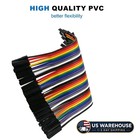 40pcs 10cm Female To Female Dupont Jumper Wire  40pin Pin Header Connector Cable