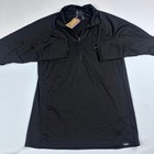 Patagonia Capilene Midweight Zip Mens Medium Black Slim Fit Baselayer Top Nwt