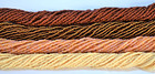 Beautiful Browns Bundle - Size 11 0 Preciosa   Czech Glass Seed Beads 4 Hanks