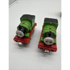 Lot Of 9 Thomas The Train Wood Railroad Vintage Train Engines   Accessories  45 