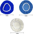 9 Pcs Car Buffer Bonnets Pads 9-10 Inch Waxers Bonnet Covers For Buffer Polisher