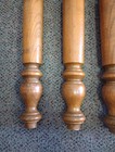 Old Vintage Turned Wood Dinning Table Legs Set Of 4 Salvage 27 5 