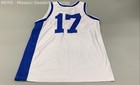 Knicks White Blue Basketball Jersey   17 Polyester Sleeveless Medium M