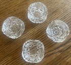 Antique Set Of 4 Matching Salt Cellars Excellent