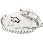 Ssk Fp5 34  Fastpitch Softball Catcher s Mitt Fp5-3400whtgrysax12