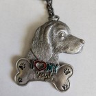 Beagle Keychain - Pewter  maybe 
