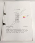 The Wolverine 2013 Production Used Sfx Department Copy Orig Movie Film Script