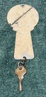 Vintage Original Texaco Gas   Oil Ladies Restroom Key