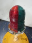 Vintage Airport Runway Lights Red green