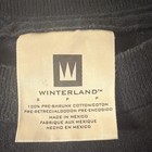 Slipknot Winterland Iowa Black Graphic S Original 2001 Vintage Very Rare  