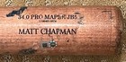 2017 Matt Chapman Old Hickory Cracked Game Used Rookie Baseball Bat Mlb Jb979765