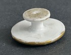 Small Antique China Rose Stud Button  1102