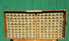 Vintage Antique 135 Drawer Cupboard Cabinet - Seed Jewelry Crafts Spices