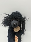 Russ Yomiko Classics Plush Black Poodle Puppy Dog Realistic Animal Soft Toy 17 