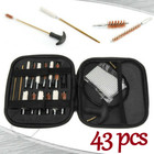 43pcs Gun Cleaning Kit Rifle Pistol Shotgun Firearm Brush Cleaner Universal 2026