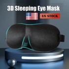 2 Pack Travel 3d Eye Mask Sleep Soft Padded Shade Cover Rest Relax Blindfold Us