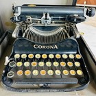 Corona Portable Typewriter Groton New York Usa With Case As Is