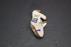 Hand Made Native American Beaded Leather Fetish  Buffalo Amulet