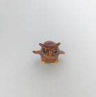 Miniature Brown Owl Tiny Animal Ceramic Figurine Statue Collectible Decor Gift