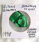 Ritchie Blackmore Blackmore s Night Tour Issued Guitar Pick 1997