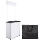 Instahibit Popup Promotion Counter Table Booth Display Banner Stand Tradeshow