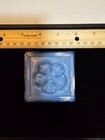 Antique  set Of 2  Tiffany Studios Art Glass Tiles Lct  Co  Clover Fireplace 3 