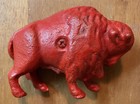 Antique Cast Iron Buffalo Billy Coin Bank