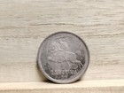 1936 5 Litai Lithuania Silver Coin  jonas Basanavi  ius 