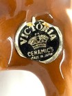 Vintage Victoria Ceramics Horse Figurine Brown White Paint Pinto