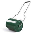 16in Heavy Duty Steel Lawn Roller  Garden Rolle hand Roller With U-shaped Handle