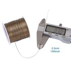 Pandahall 236 Feet Tarnish Resistant Copper Wire 28 Gauge Jewelry Beading Cra   