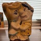 Fred Loves Wilma Ceramic Kissing Couple Character Piggy Bank Coin Bank