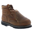 Carolina Steel Toe Metguard Harness Waterproof 6  Mens Brown Wide Work Boots