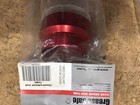 Grease Safe 332011 Clear Grease Gun Tube Only Red Collar Nib