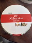 Vintage Old Milwaukee Beer Metal 13    Serving Tray
