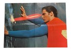 Vtg 1978 Superman Poster 16 X 21 Og Christopher Reeves Double Sided Movie Promo