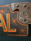 Vintage Henry Disston   Sons  Hand Painted By Tom Ball Tattoo Removal  Hand Saw 