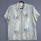 Vintage Diamond Head Hawaiian Shirt Mens Size Large Tropical Rayon Short Sleeve