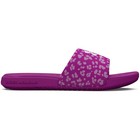 Under Armour 3024436 Women s Ua Ansa Graphic Fix Slides  Mystic Magenta  Size 6