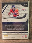 Noah Fant 2019 Panini Prizm Rc Rookie Blue Ice  365 Broncos Hawkeyes  99