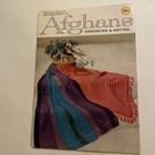 Afghans Crochet  knitted American Thread Co Star Bk 154 Vintage